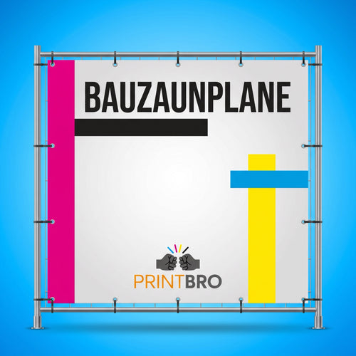 Bauzaunplane