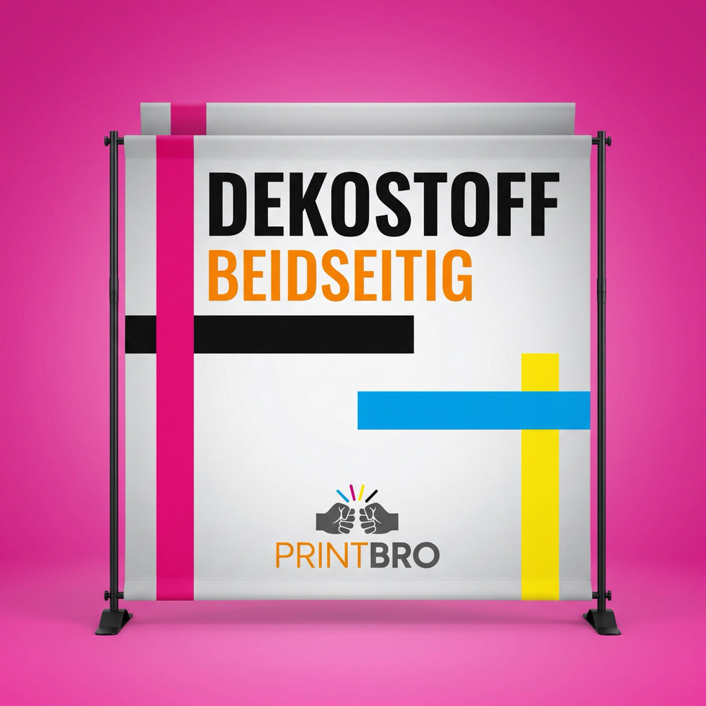Dekostoff beidseitig