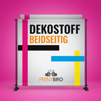 Dekostoff beidseitig