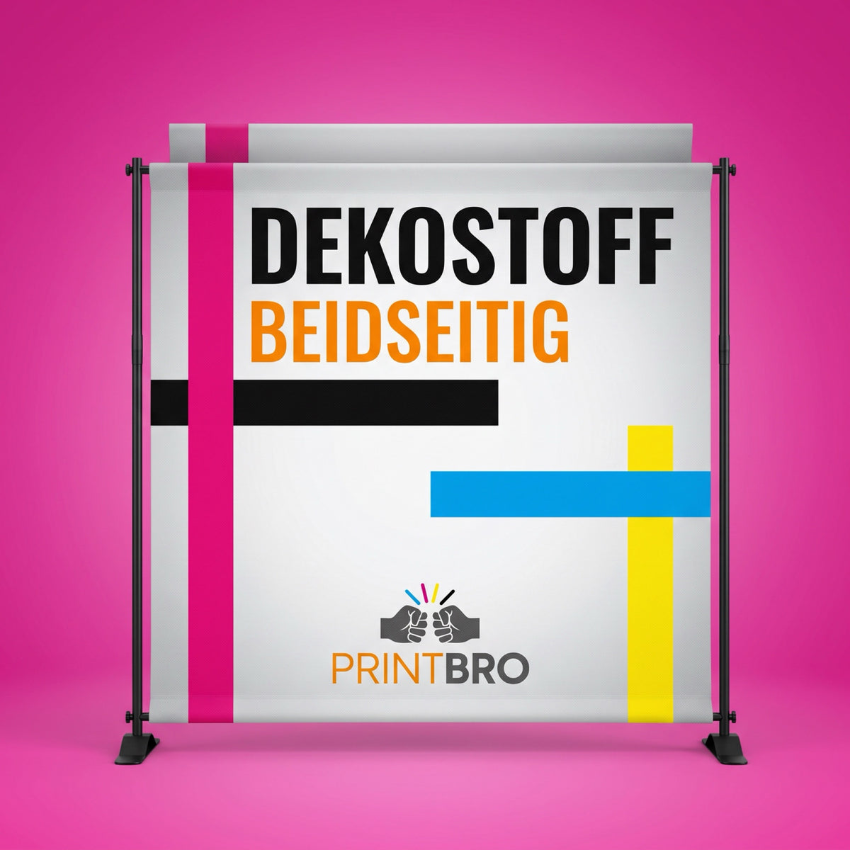 Dekostoff beidseitig