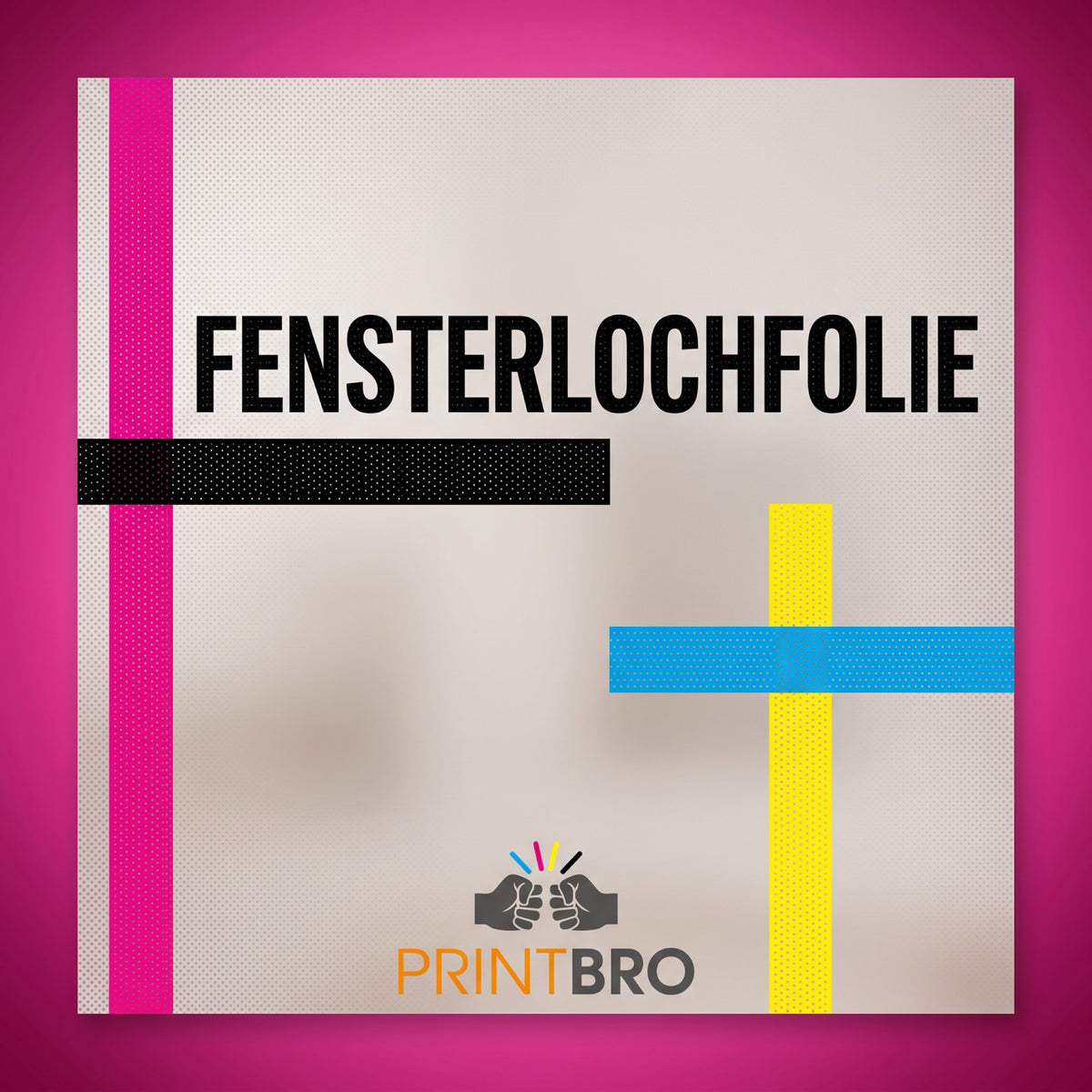 Fensterlochfolie