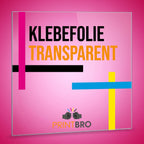 Klebefolie transparent