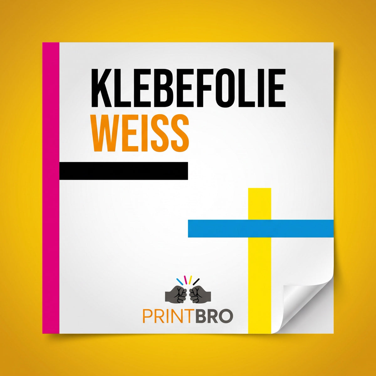 Klebefolie weiß